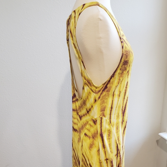 UO Staring at Stars Tie Dye High Low Dress - Picture 6 of 8